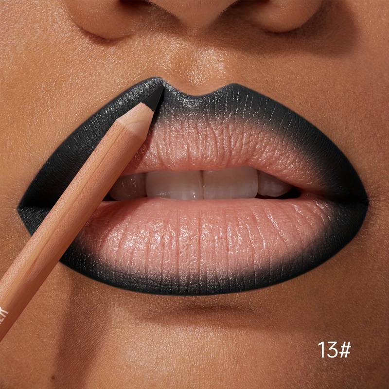 1pc Matte Lipstick & Liner Pen Waterproof Long-Lasting Non-Stick Berry Shades for All Skin Types Makeup Pencils for Women — image 21