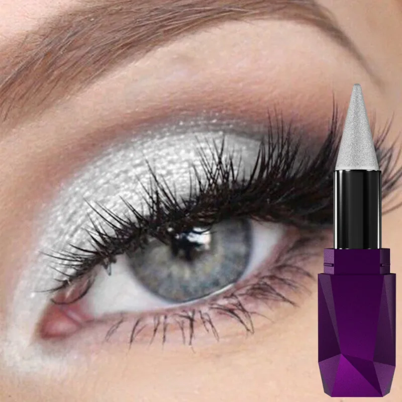 Bâton de fard à paupières en perles, 25 couleurs, 1 pièce, imperméable, longue durée, paillettes et couleur mate, maquillage, reflets du visage, cosmétiques, cadeau — image 19