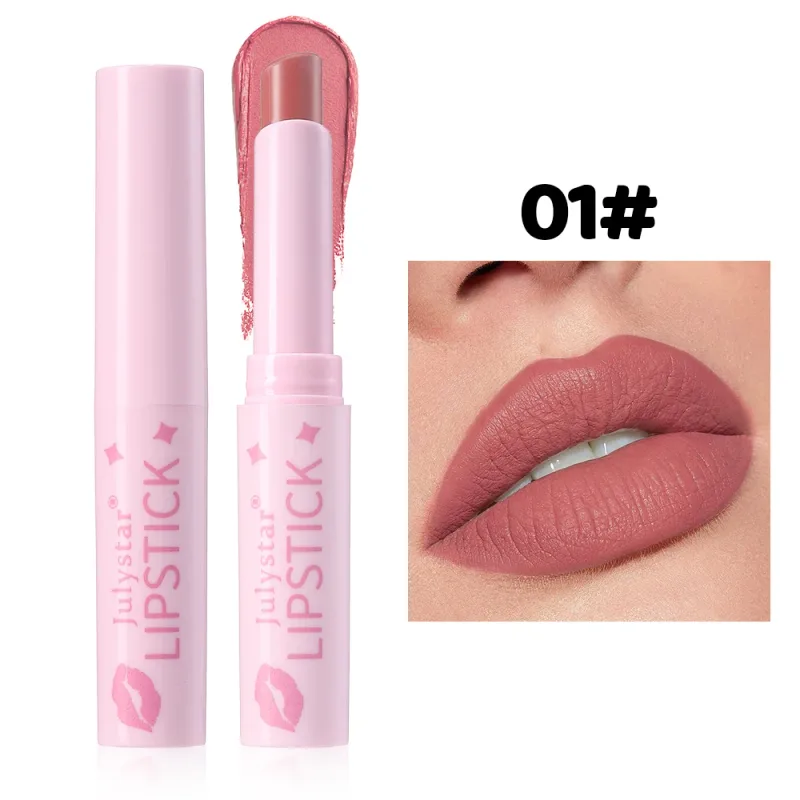 Brown Matte Velvet Lipstick for Makeup 8 Colors Waterproof Matte Contour Tint Lipstick Pen Long Lasting Sexy Pink Red Lip Glaze — image 8