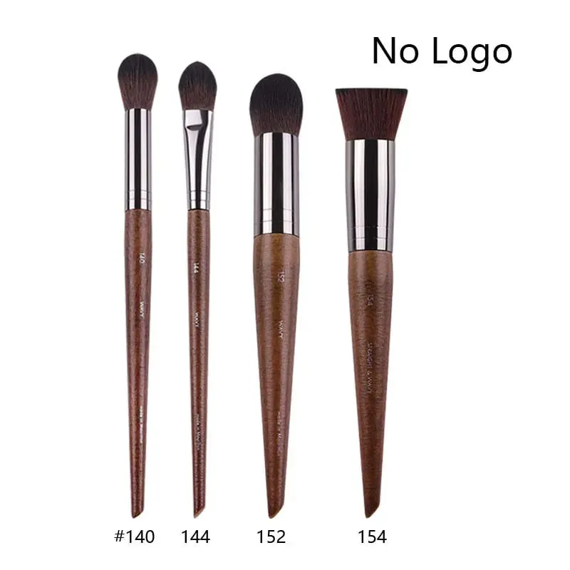 5pcs/set Natural Wood Eyeshadow Makeup Brushes Eye Detail Make Up Brush Concealer Crease Smudge Cosmetic tools Set Thin liner — image 14