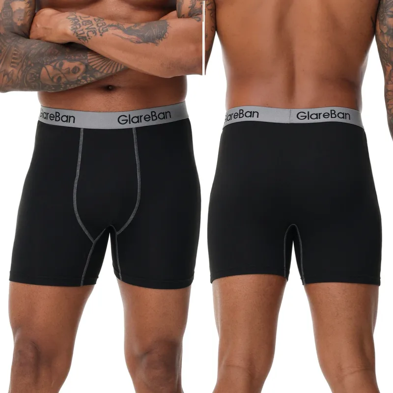 4pcs Set Mid-Long Boxer Shorts Men's Underwear Male Underpants for Men Homme Boxershorts Slips Soft Panties Brand Sexy — image 4