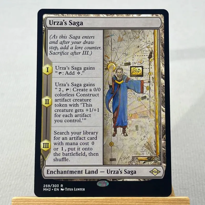 MH2 HOLO7-Ⅰ03 Tcg Cards German Black Core Ragavan Nimble Urza's Saga Fetch Lands Arid Mesa the Cabal Coffers — image 12