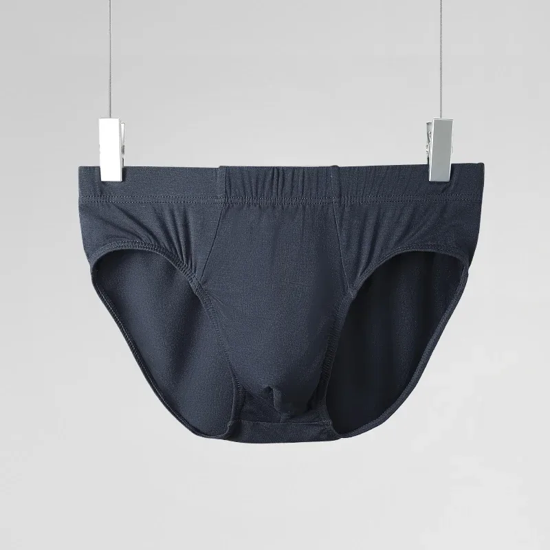 Intimo da uomo, slip da uomo, mutande modali sottili estive, fascino sessuale, pantaloncini traspiranti a vita bassa da uomo di grandi dimensioni — image 25