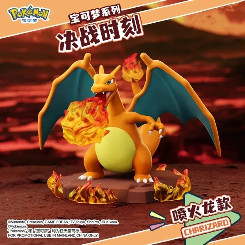 Genuíno pokemon anime figuras de ação call of duty gk pvc charizard blastoise arcanine lapras venusaur dragonite presente de natal — image 3