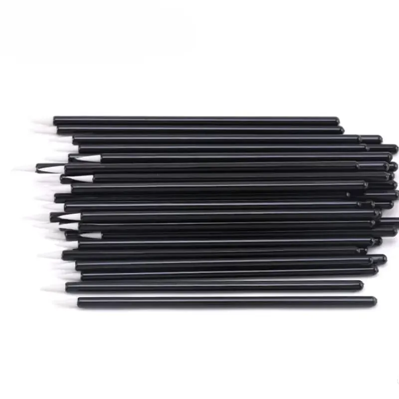 50/100pcs Eyeliner Brushes Eyelash Eyeshadow Applicator For Nail Art Painting Pen Tool Eye Lash Wands Makeup Accessories — image 8