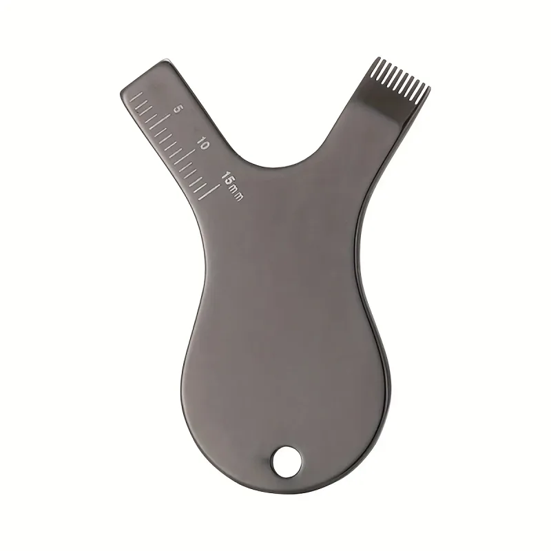 Reuseable Stainless Steel Eyelash Brush Clean Comb Y Shape Grafted Eyelashes Brushes Lifting Curler Eye Lash Extension Perm Tool