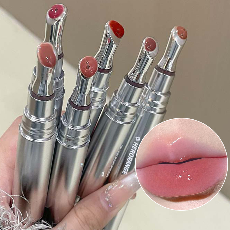 Mirror Watery Essence Lip Gloss Long-Lasting Non-sticky Plumping Liquid Lipstick Jelly Lip Glaze Makeup Moisturizing Lips Tint