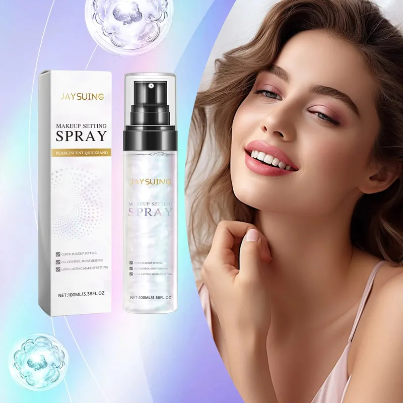 Jaysuing Makeup Setting Spray Lasting Makeup Hold Oil Control Quickly Drying Brighten Skin Tone Natural Lock Makeup Fixer Spray