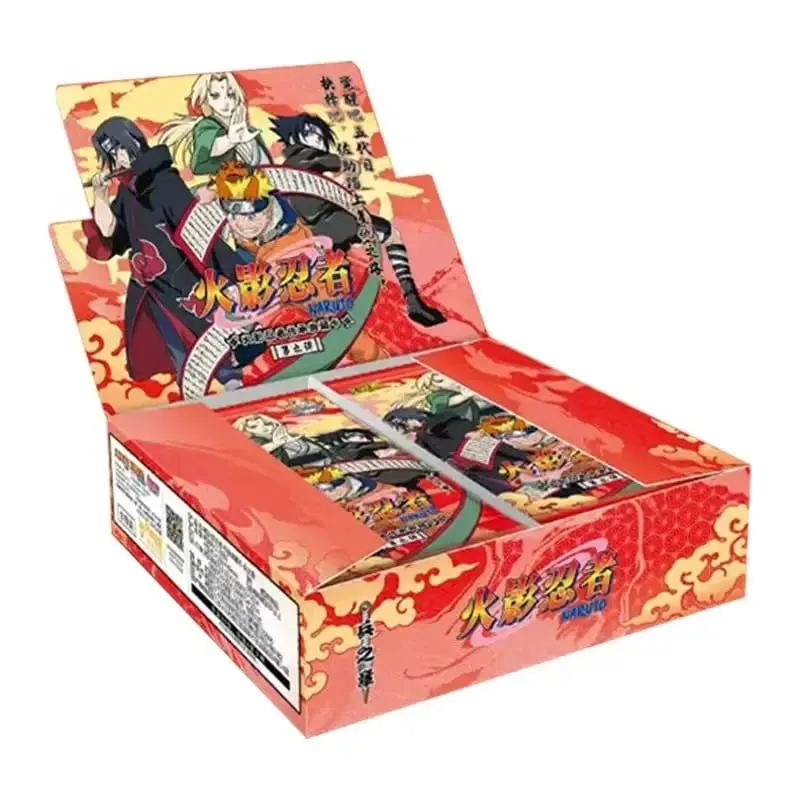 Genuine Naruto Cards Box Anime Figure Card Booster Pack Sasuke Collection Flash Card Toy Birthday Christmas Gift for Kids — image 4