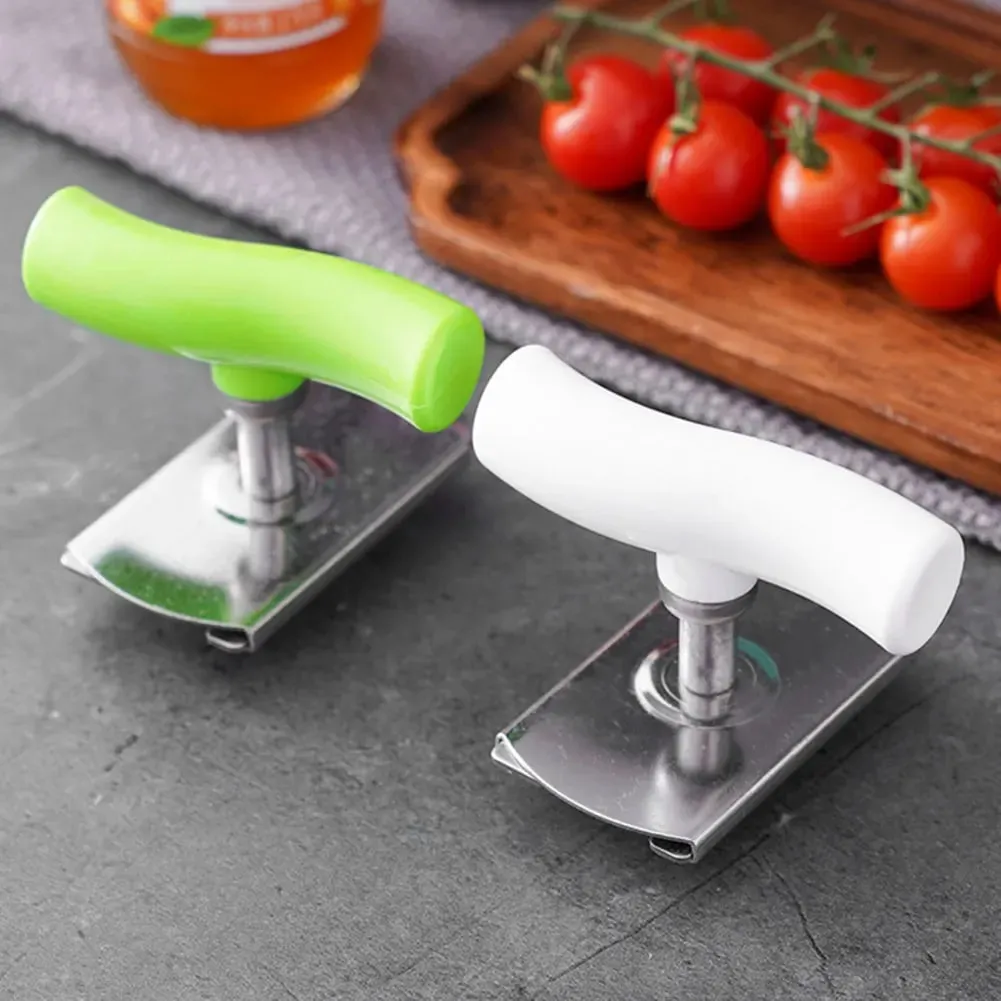 Apriscatole multifunzione con coperchio regolabile in acciaio inossidabile Apriscatole a vite salva-lavoro Gadget da cucina — image 8
