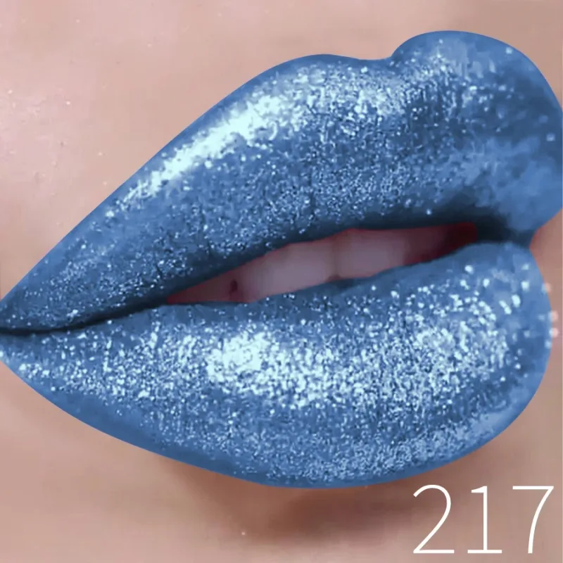1PC Glitter Lip Gloss Long Lasting Waterproof Metallic Liquid Lipstick Pearl Shining High Pigment Lip Tint Korean Makeup Gifts — image 20