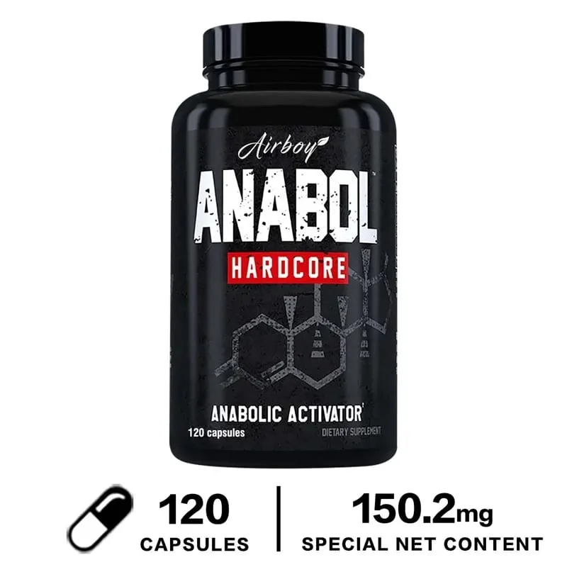 Anabol Hardcore - Make Your Muscles Bigger Stronger Harder & Denser Promote Muscle Growth Increase Strength and Endurance — image 9