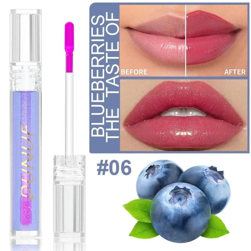 Fruit Color-changing Lip Gloss Long Lasting Nouritious Shine Hydration Water Lipsticks Makeup Winter Moisturizing Lip Care Oil