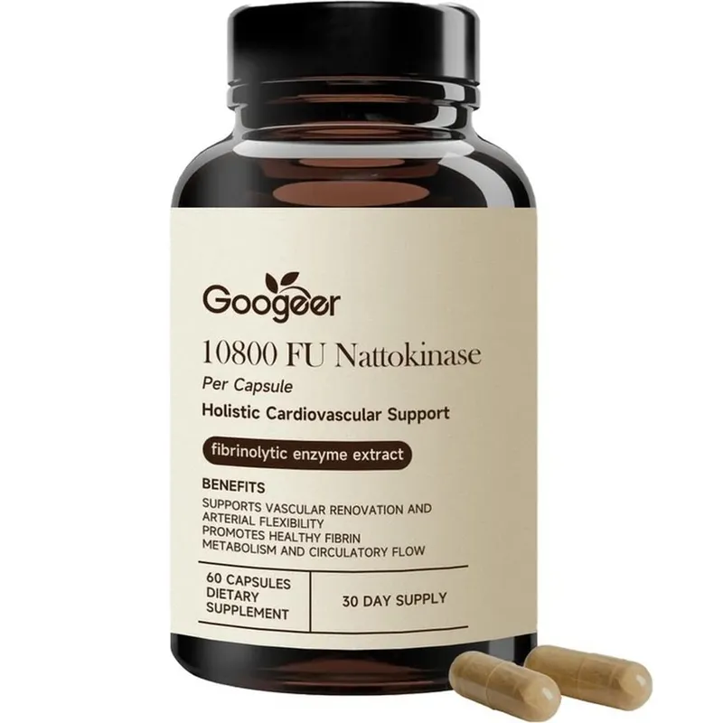 Googeer Advanced Enzyme CoQ10 Formula Capsules Clean Vegan Non GMO อาหารเสริมสนับสนุนสุขภาพรายวัน 60 แคปซูลใช้งานง่าย — image 9
