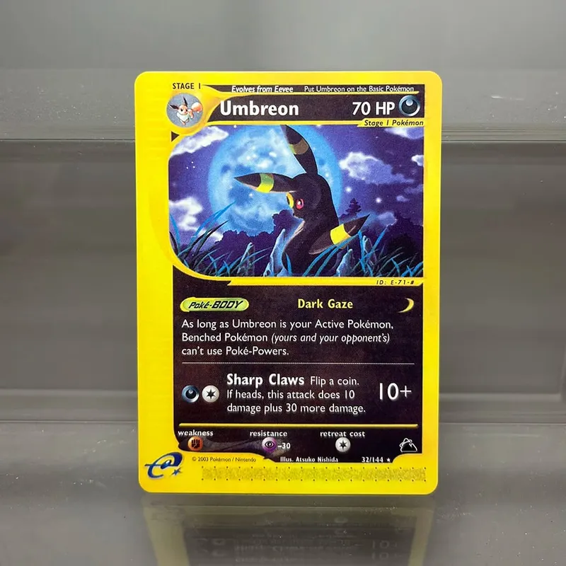 Kad PKM Charizard Steelix Celebi Kad Kerajang Tunggal Magneton Gengar Kad Koleksi Permainan Klasik Kad Proksi PTCG — image 2