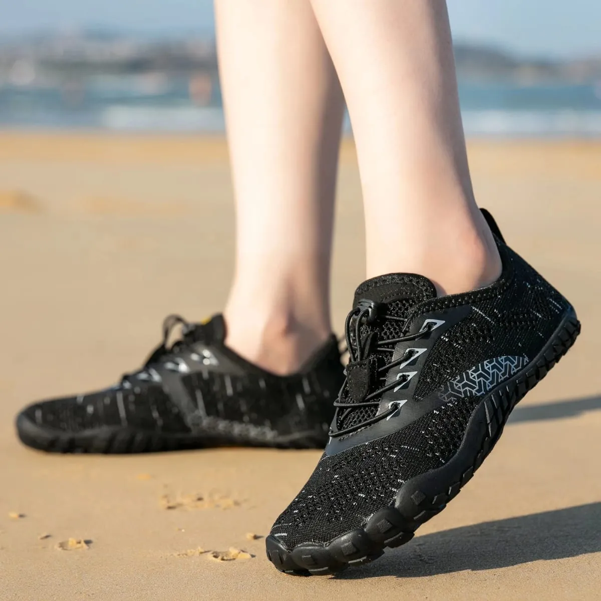 Wide Barefoot Shoes for Unisex Outdoor Running Zero Drop Casual Sneaker Minimalist Shoes — image 4