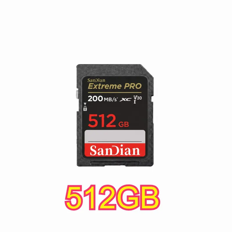 2026 Kad Memori SD Asal Baharu 128gb 256GB U3 Berkelajuan Tinggi Micro TF Kad SD Kad Flash Video 4K untuk Telefon Kamera Digital — image 9