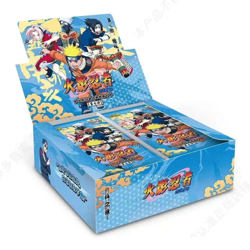 Genuine Naruto Cards Box Anime Figure Card Booster Pack Sasuke Collection Flash Card Toy Birthday Christmas Gift for Kids — image 2