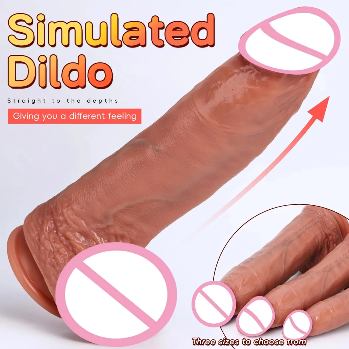 3 Sizes Realistic XXL Thick Penis Soft Silicone Dildo Male Genitals Vaginal Masturbation Suction Cup Dick Woman Anal Sex Toys 18 — image 2