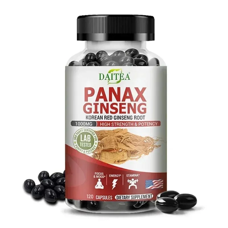 Ginseng Extract - Brain Booster for Memory and Focus Nitric Oxide Supplement Natural Energy Boost for Men and Women — image 10