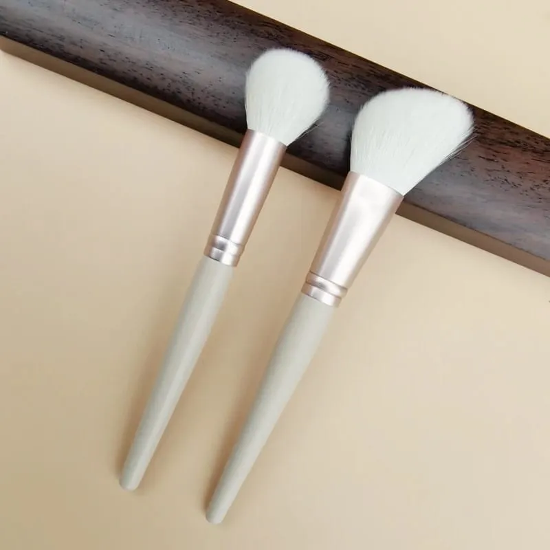 Angled Sculpting Brush Contour Natural Goat Hair Face Blusher Powder Makeup Brushes