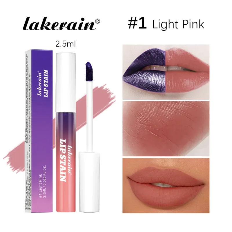 Lakerain Lip Gloss Peel and Stick Set Pink Lip Gloss Transfer Resistant Long-lasting Waterproof Natural Lip Gloss For Women — image 8