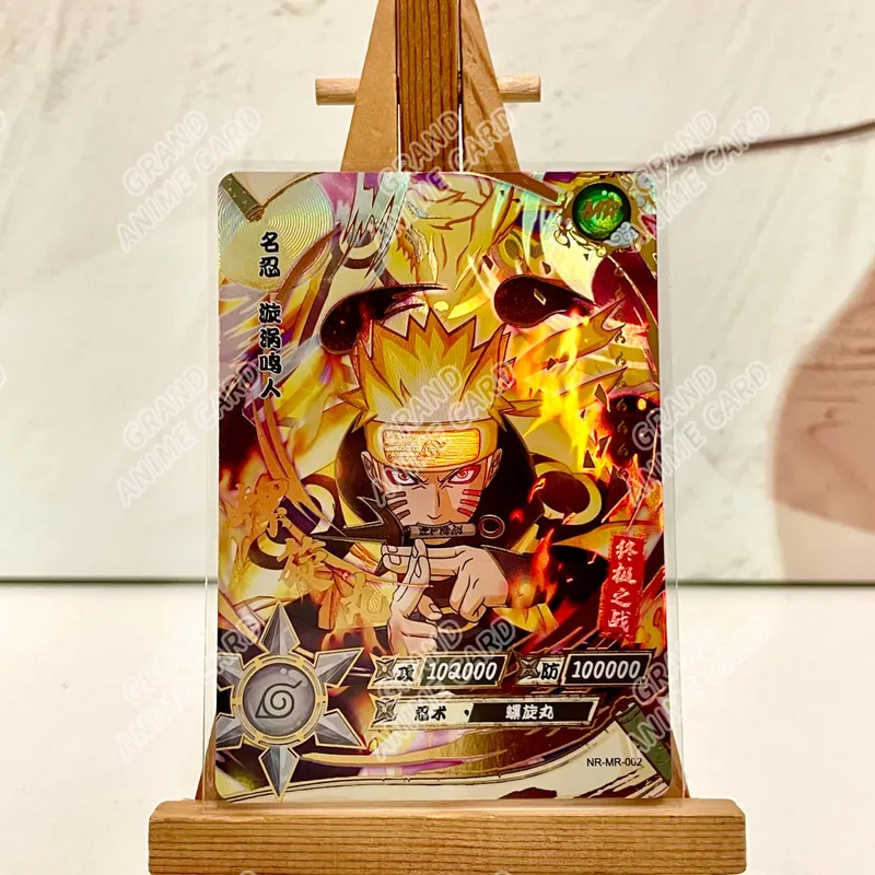 Kayou Genuine Anime Naruto Card MR Full Series No.001-037 Gaara Naruto Uzumaki Kimimaro Jiraiya Tsunade Collection Card Toy Gift — image 8