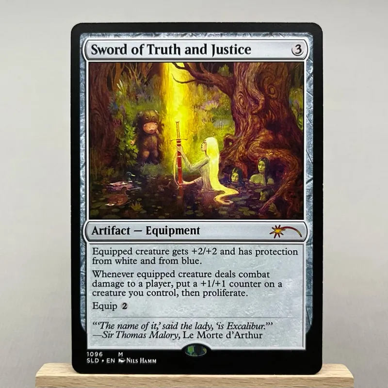 SLD HOLO2-01 TCG Cards for Home Play Proxy Lord of the Pit Ritual Mana Confluence Skullclamp Sliver Legion — image 24