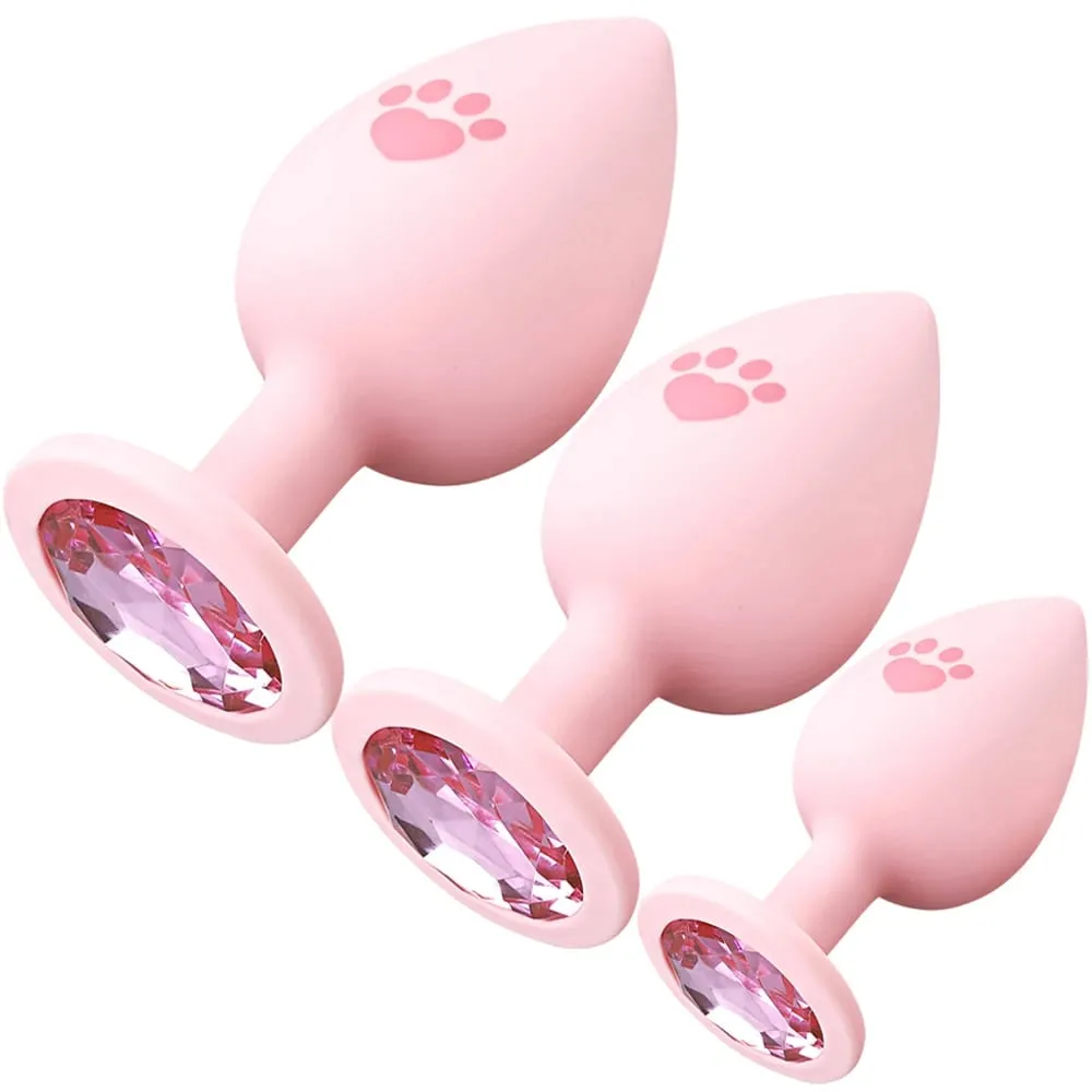 3 Sizes Soft Silicone Anal Plug Mini Butt Plug Erotic Sex Toys for Men Women Gay Couples Adult Anal Prostate Stimulator Dildo — image 1