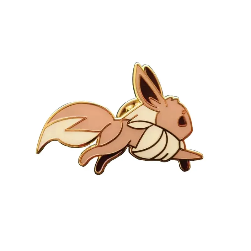 Pokemon Eevee Pikachu Enamel Pin Lapel Pins for Backpacks Cartoon Badges Cute Brooch for Clothes Jewelry Gifts for Friends — image 8