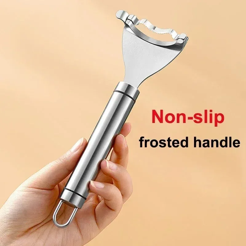 Stainless Steel Corn Peeler Serrated Corn Stripper Peelers Cob Shaver Planer Thresher Cutter Kitchen Fruit Vegetable Gadget Tool — image 5