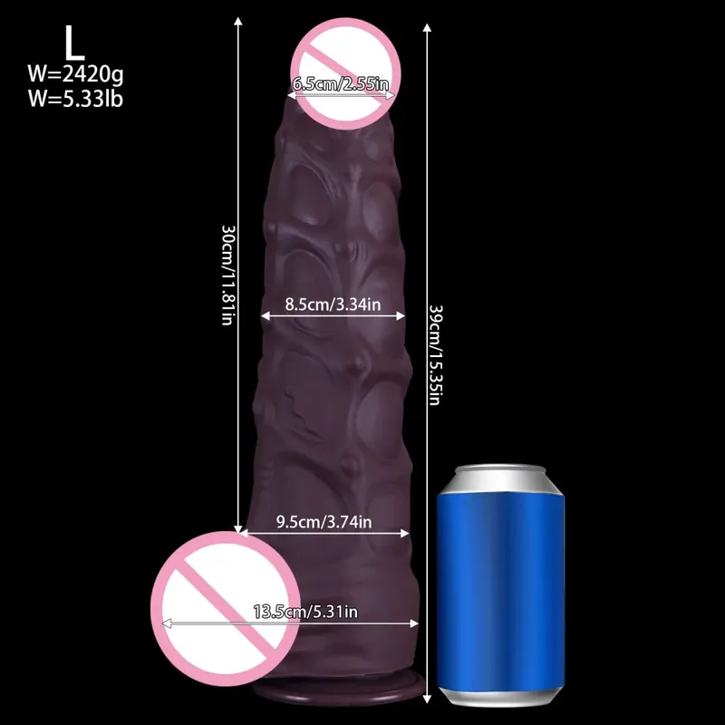 Ultra grande e grosso realista vibrador anal plug cavalo pênis longo butt plug ânus expansão estimulador anal brinquedos sexuais para mulher homem — image 8