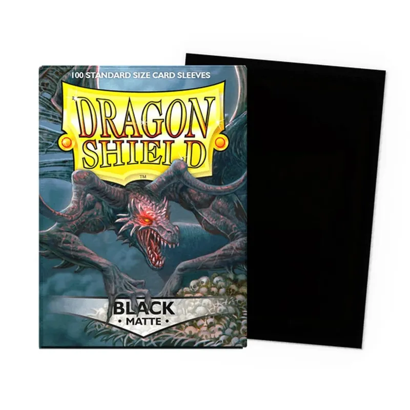 100 pièces/boîte 66x91mm taille Standard Demark Dragon Shield mat manchons de carte pour MTG/PKM/YGO/TCG cartes de jeu de société Slevees