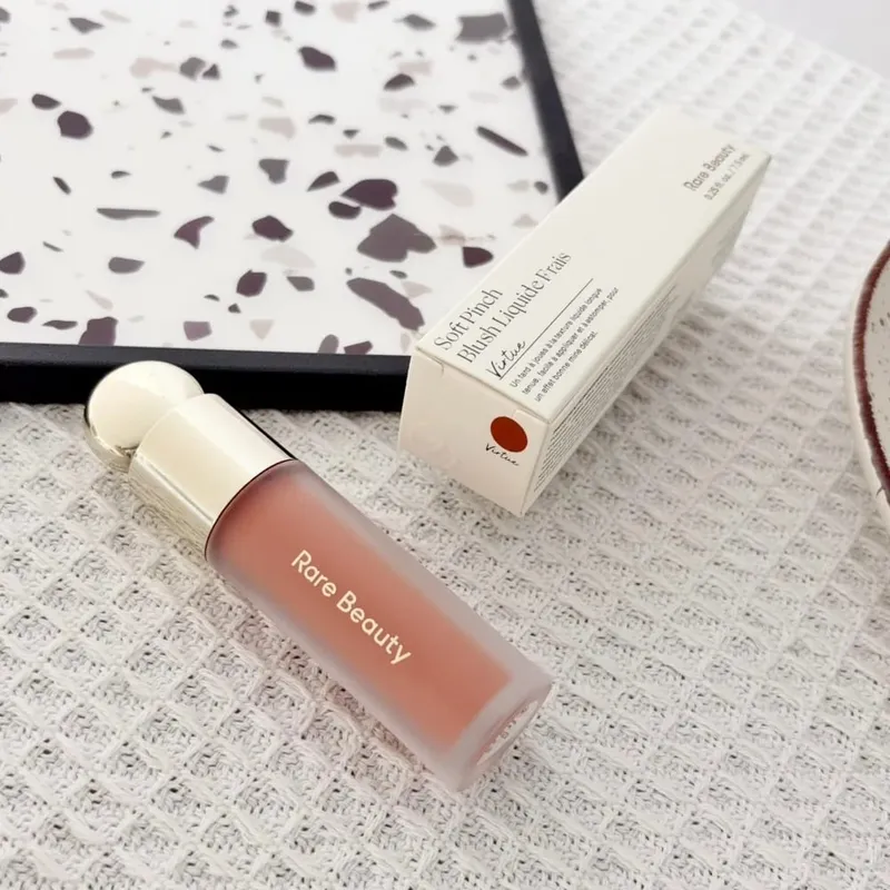 Rare Beauty Soft Pinch Liquid Blush Silky and Glides On Smoothly Long Lasting Plump Makeup Bliss Grateful Joy Love Virtue Worth — image 9