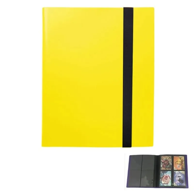 Premium Multi-Pocket Trading Card Binder-Holds 160/360/480 Cards-Durable PP Cover-Ideal for Basketball Soccer and Sports Cards