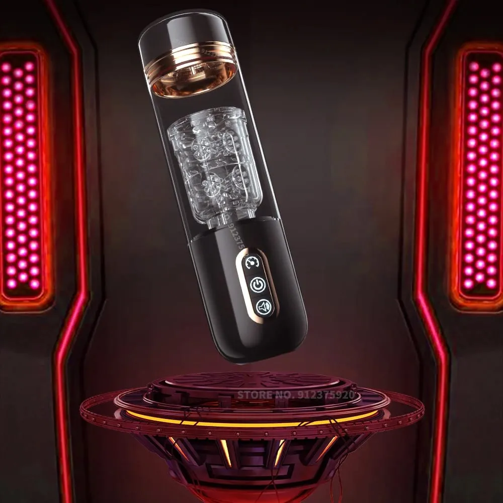 Automatic Male Masturbator Telescopic Rotation Sucking Blowjob Penis Pump Pocket Pussy Sex Toys Masturbation Cup Adult for Men — image 6