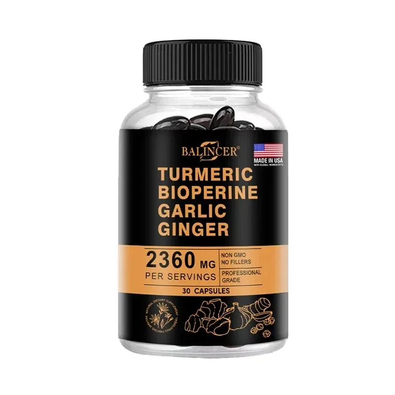 Curcumin Inflammation Support Black Pepper for Maximum Absorption Natural Premium Joint Flexibility and Muscle Health Support
