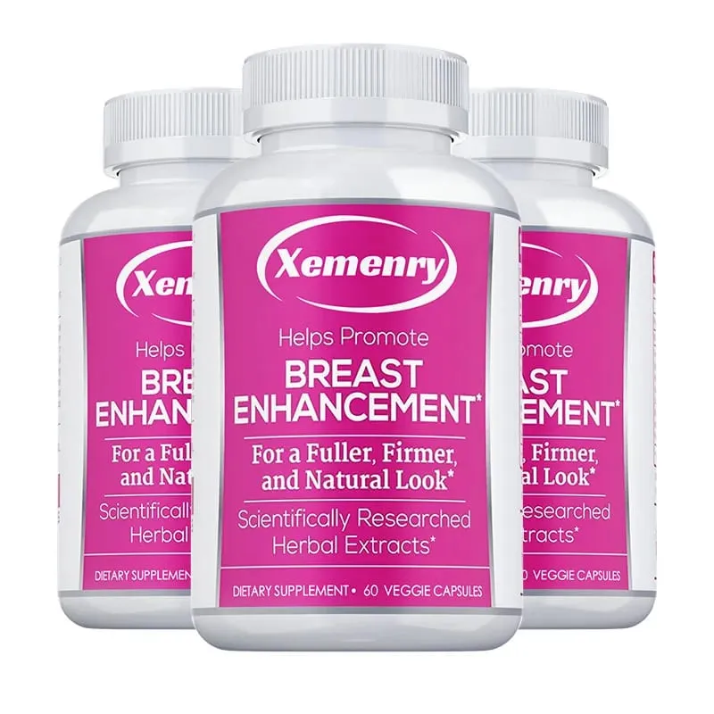 Breast Enhancement Capsules - Supports Balanced Estrogen Metabolism Enlarges Breasts Improves Skin Regulates Mood Non-GMO — image 11