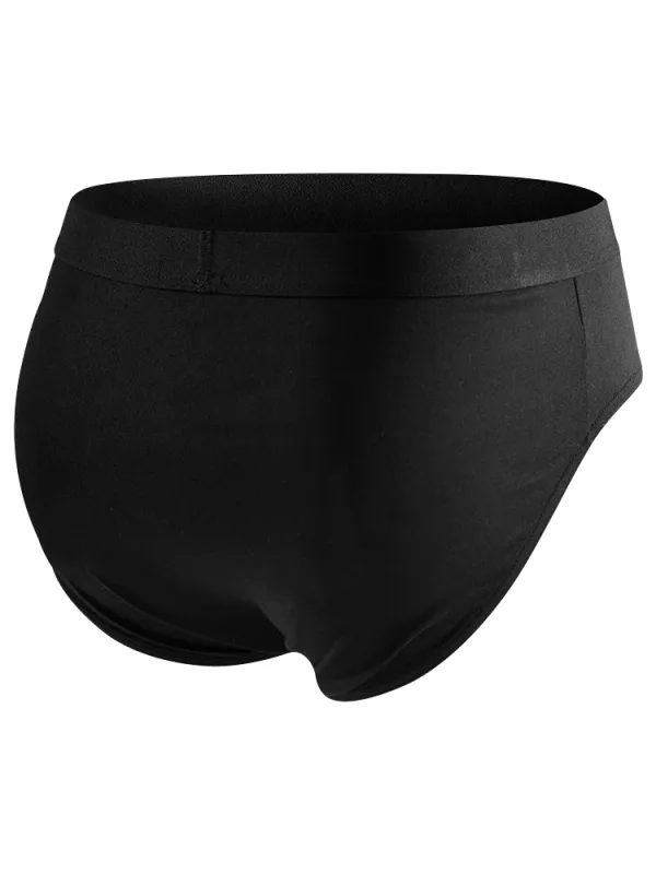 Sous-vêtements triangulaires pour hommes 4 pièces, simples et confortables pour un usage quotidien. Ensemble de sous-vêtements quatre couleurs, sous-vêtements pour hommes toutes saisons — image 2