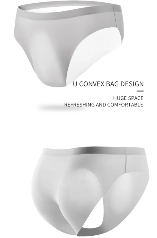 1Pc Ice Silk Sexy Men's Briefs Underpants Breathable Man Underwear Briefs Transparent Sexy Men Underwear Summer Mens Panties — image 14