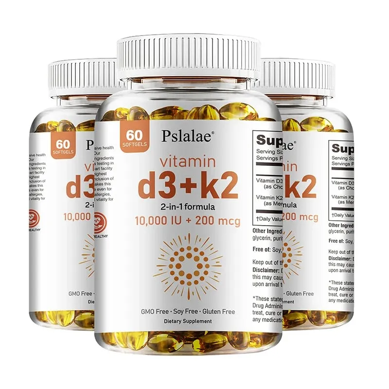 Vitamin D3 10000 IU with K2 200 Mcg | 2 in 1 Support Immune Heart Joint Teeth & Bone Health — image 10