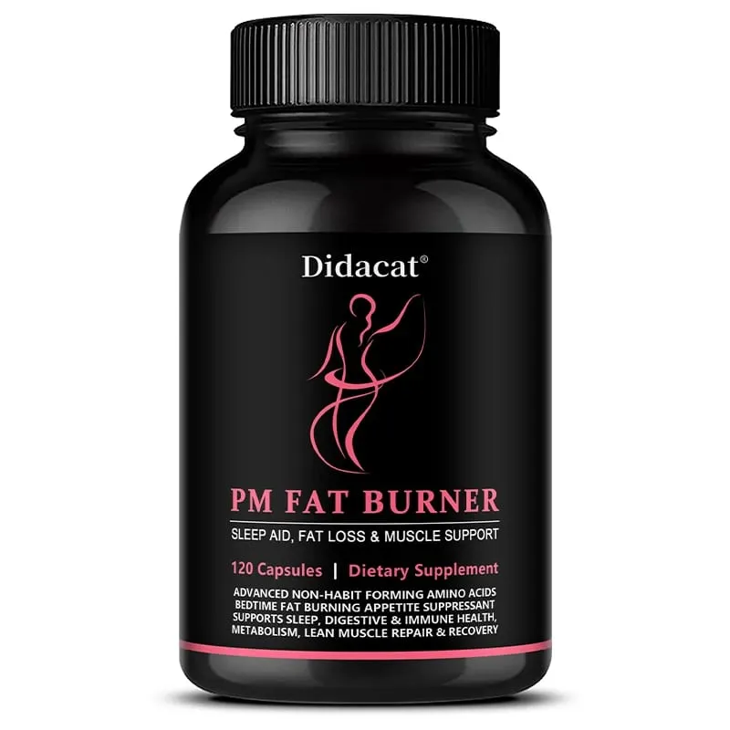 Fat Burner Supports Muscle Digestive Health Healthy Weight Loss Suppress Appetite Diet Nutritional Supplement for Sleep Aid