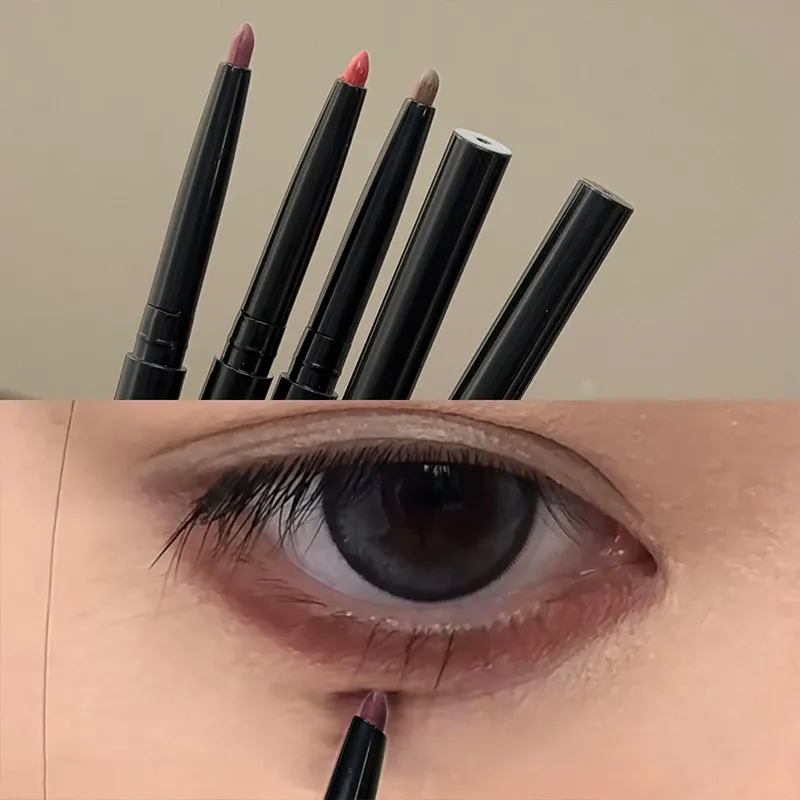 Wine Red Brown Eyeliner Gel Pencil Waterproof Long-lasting Ultra-Fine Matte Brown Eye Liner Pen Easy Wear Eyes Makeup Cosmetics — image 4
