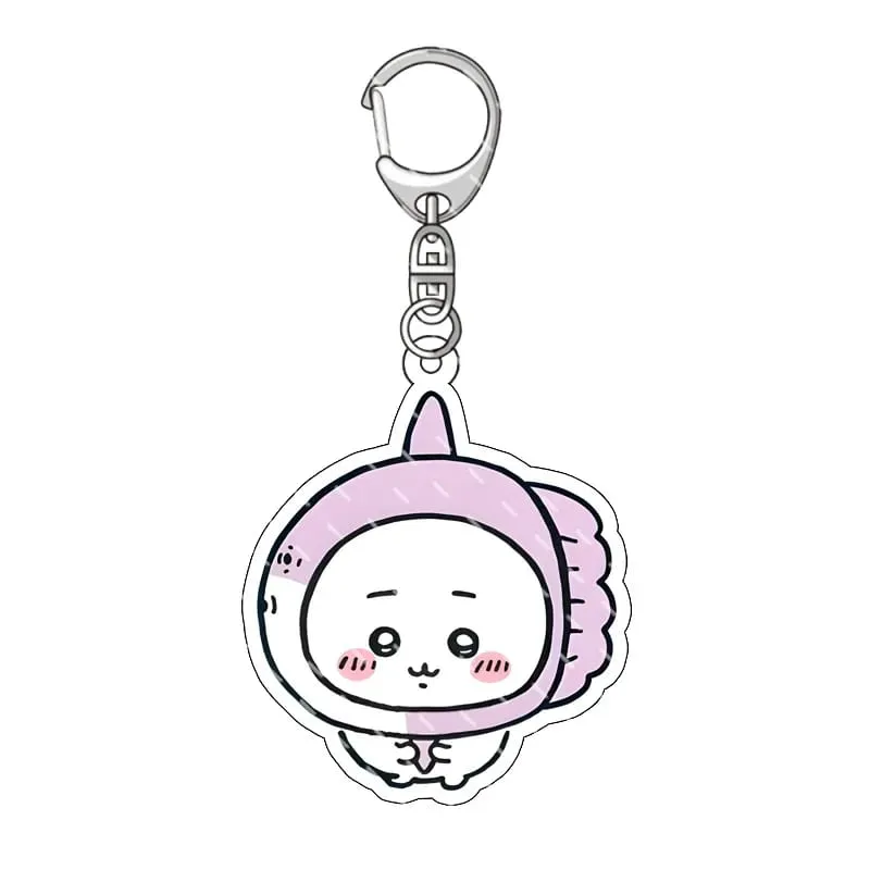 yiji Pendant Anime Comic Acrylic Peripheral Keychain Hachiware Usagi Cute Pendant Bag Hanging Decoration Decoration — image 21