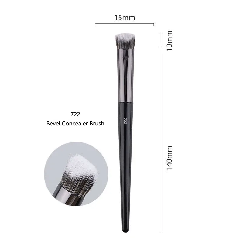 1pc Pro Makeup Brushes Foundation Powder Fan Make Up Brush Contour 3D stippling Eyeshadow Concealer Angled Eye Brow Shadow tools — image 13