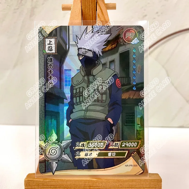 Kayou Genuine Anime Naruto Card PR Full Series No.01-38 Single Card Rare Card Collection Game Naruto Uzumaki Children's Toy Gift