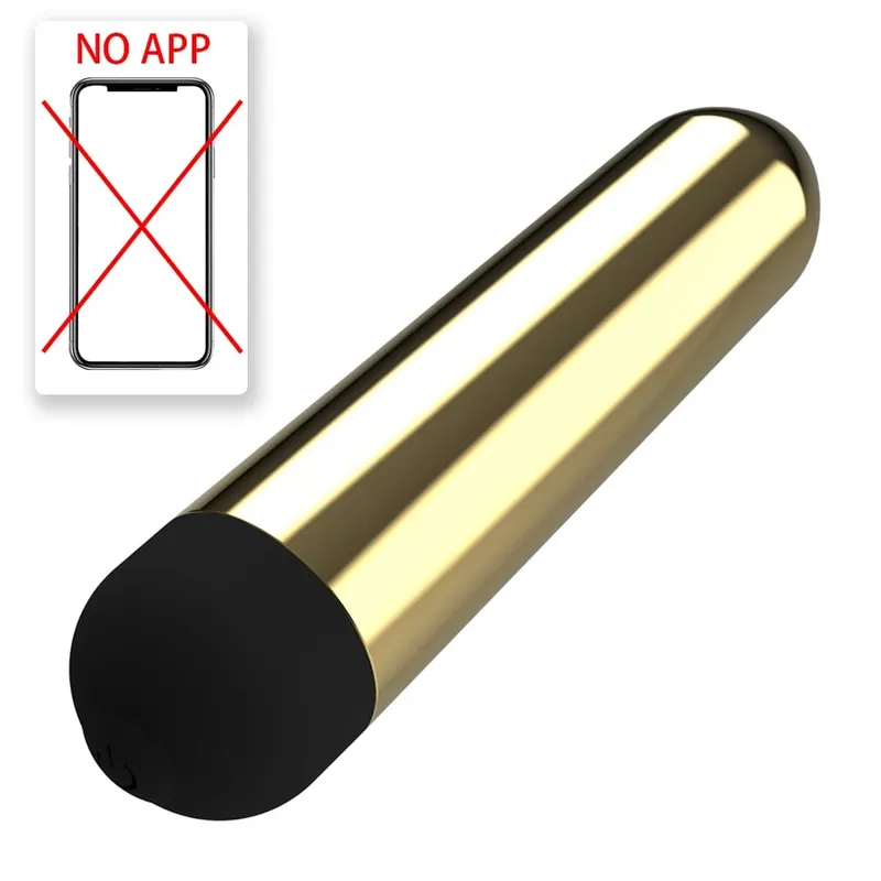 Výkonná aplikace Bullet Vibrator APP Bluetooth Control Clitoral G bodová stimulační masážní masáž Mini Anální Pussy Stimulátor Sexuální hračka pro ženy