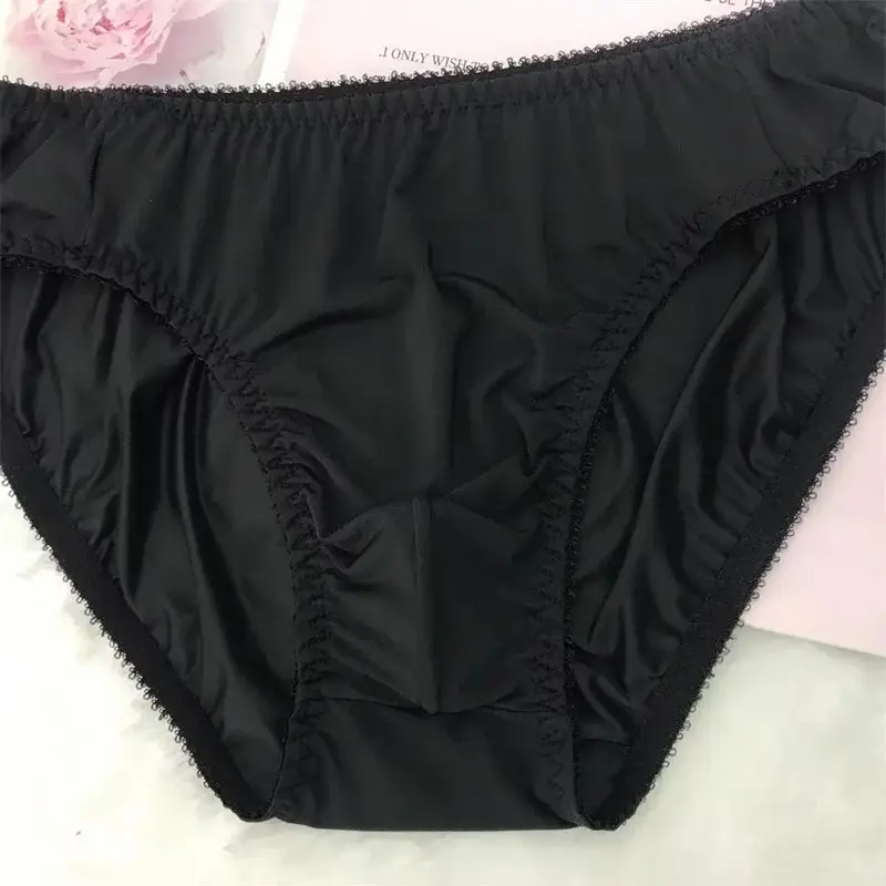 Sexy men's underpants for men's daily ultra-thin translucent concave convex style briefs Soft and breathable gay underwear — image 13