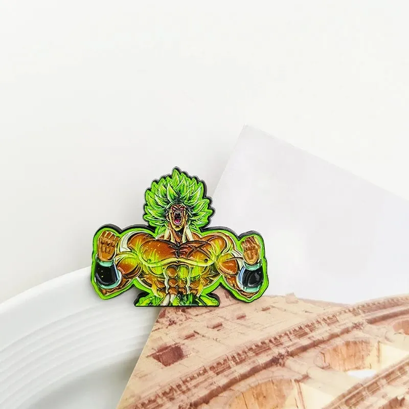 Dragon Ball Manga Pin Anime Lapel Pins Backpacks Cute Things Vegeta Goku Brooches Badges on Backpack Brooch for Clothes Jewelry — image 8