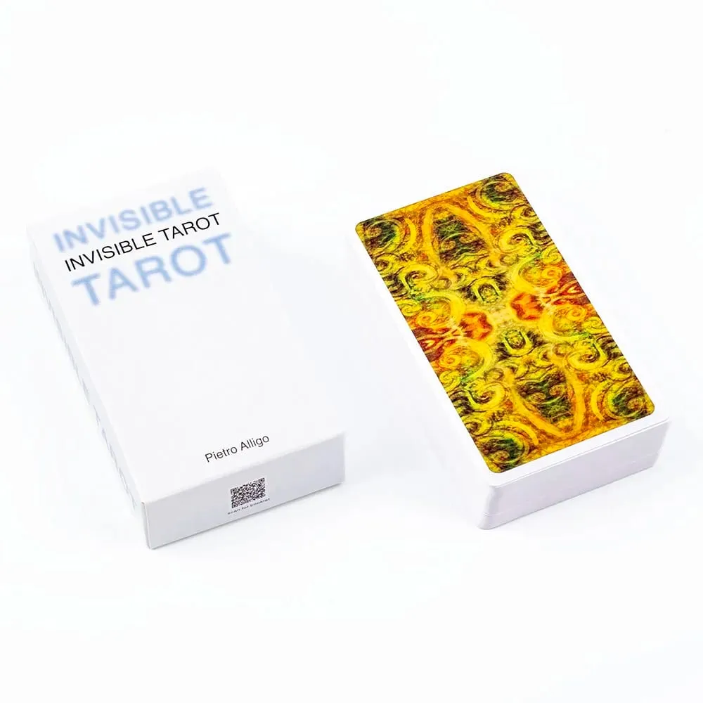 Invisible Tarot 78 Blank Cards Create Your Own Tarot Deck Fate Divination FortuneTelling Card Games Party Board Game 10.3*6cm — image 3